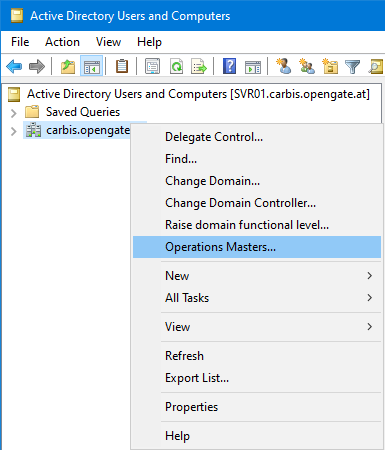 FSMO Domain Roles