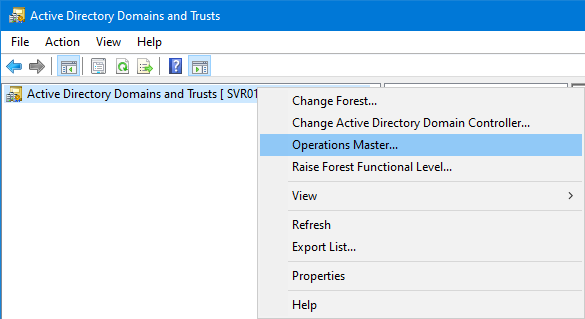 FSMO Naming Roles