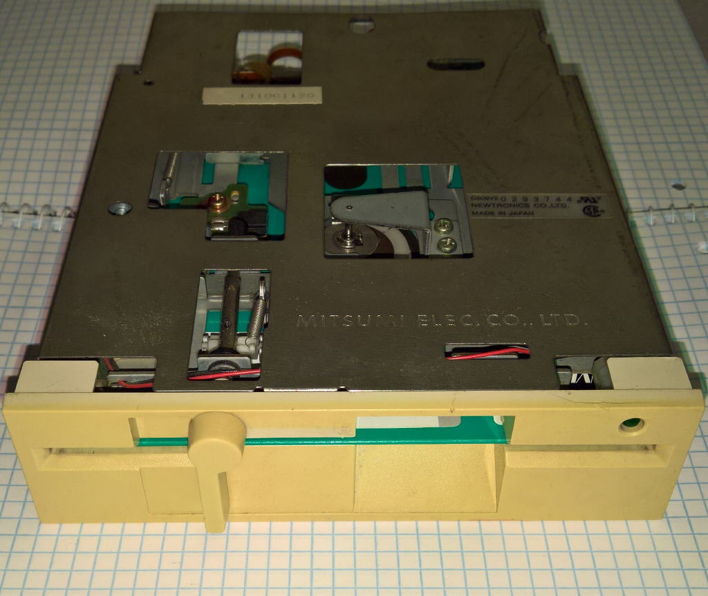 5.25 floppy drive front