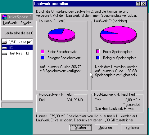 Win95 drvspace 10